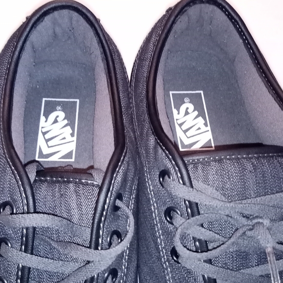 CHUKKA  LOW DARK GREY  DENIM AND PEWTER SKATE SHOES - Picture 5 of 10